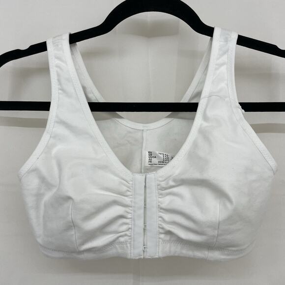 Amoena Size Small A/B Soft Sleep Bra Pocketed Mastectomy Frances Front Closure - Picture 4 of 7